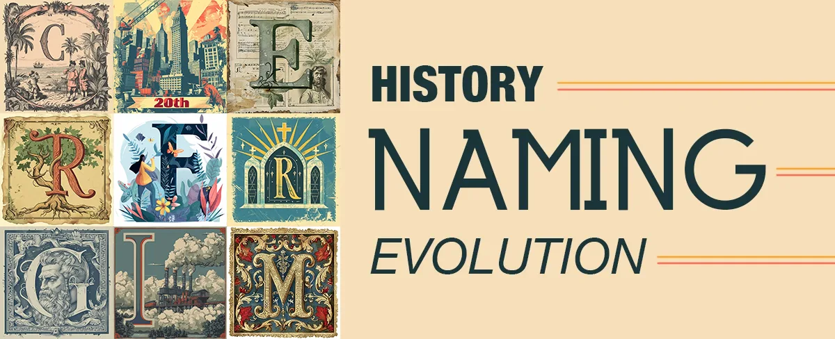 naming history and evolution